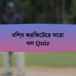 বিশ্ব ক্রিকেটের সেরা দল Quiz