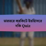 ভারতের ক্রিকেট ইতিহাসের দিক Quiz